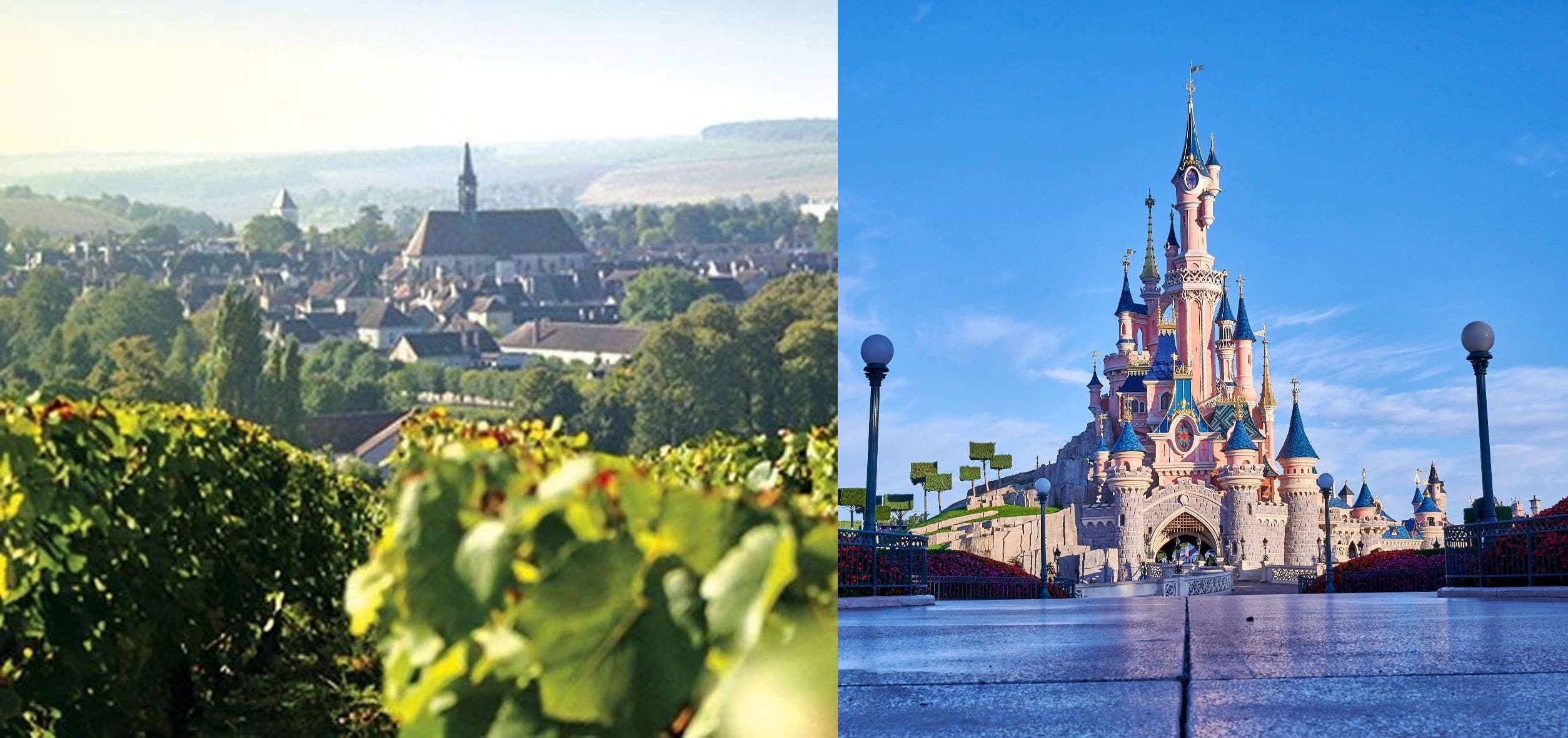 Париж, замок Анжелики, Диснейлэнд, винные подвалы Шабли с экскурсией и дегустацией - архитектура, история, развлечения и вкус вина в одном туре.